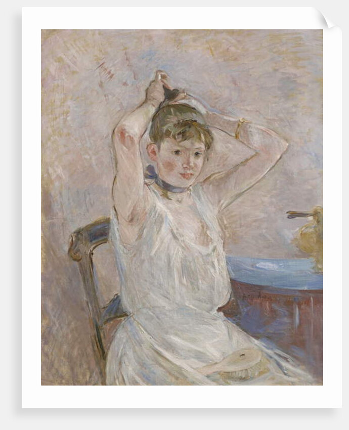 The Bath, 1885-86 by Berthe Morisot