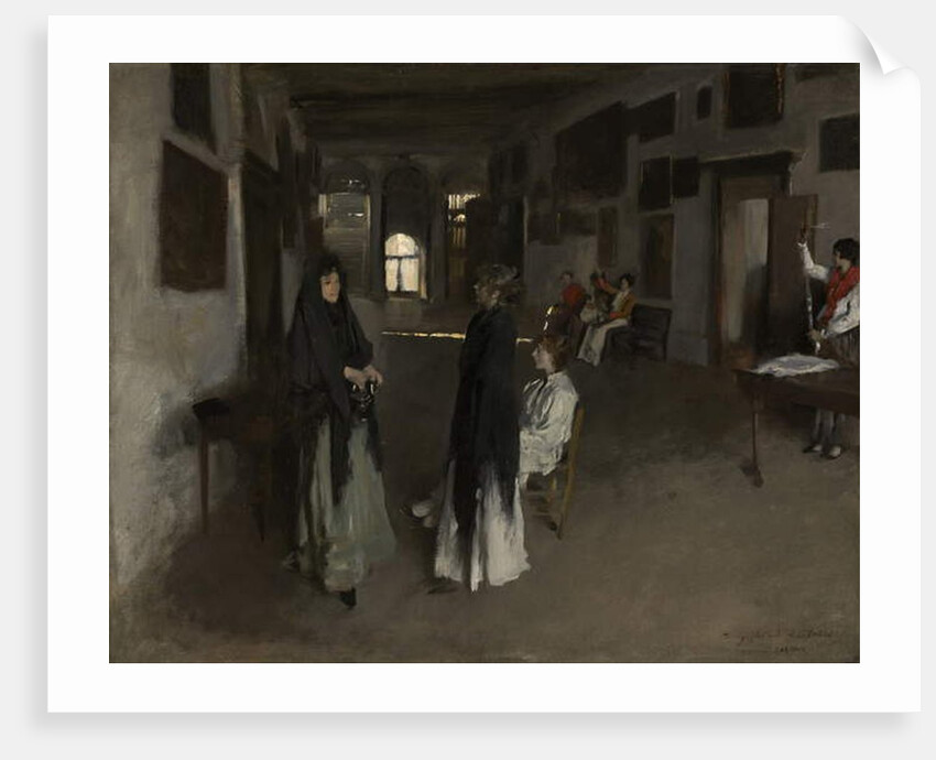 A Venetian Interior, c.1880-82 by John Singer Sargent