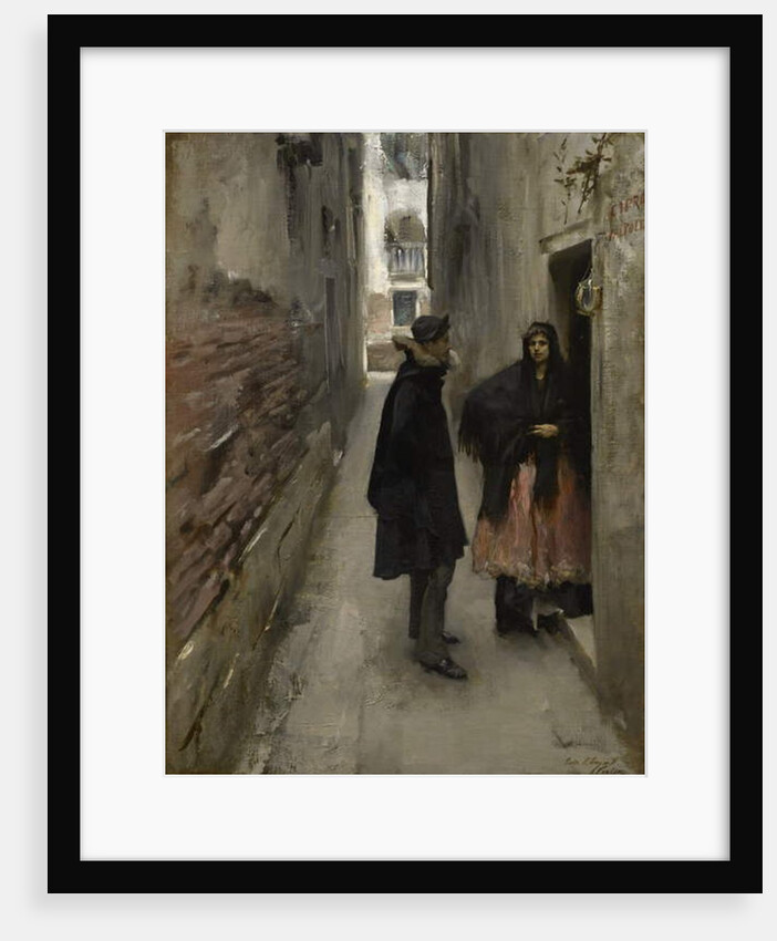A Street in Venice, c.1880-82 by John Singer Sargent