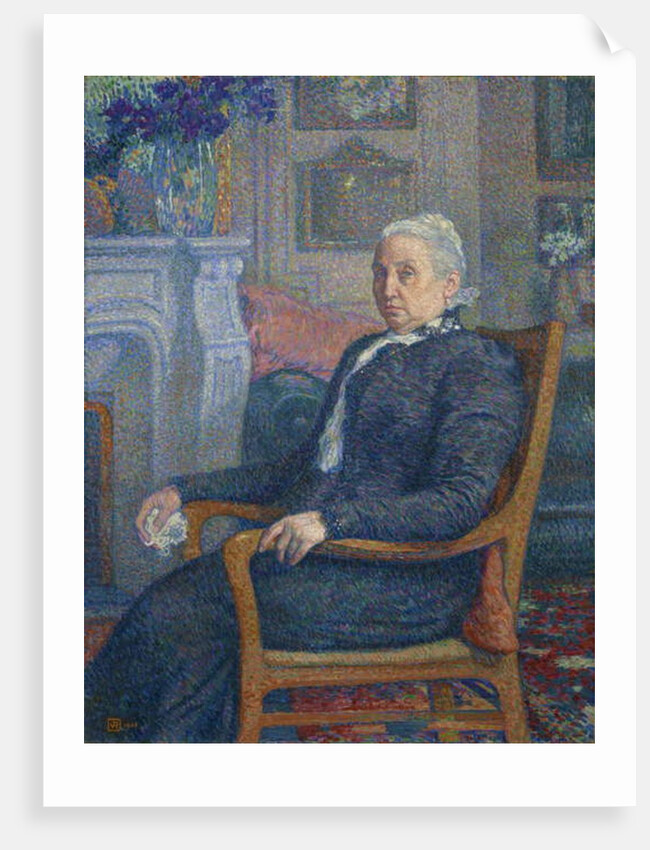Sylvie Descamps Monnom, 1900 by Theo van Rysselberghe