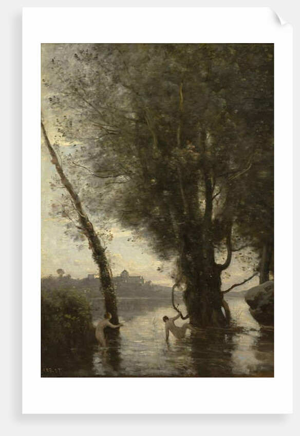 Bathers of the Borromean Isles, c.1865-70 by Jean Baptiste Camille Corot