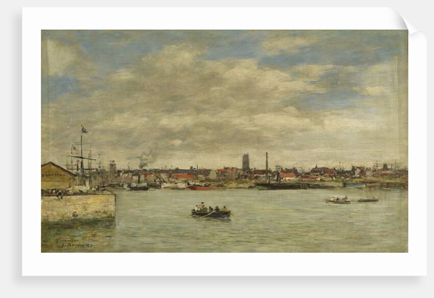 Dunkerque, 1889 by Eugene Louis Boudin