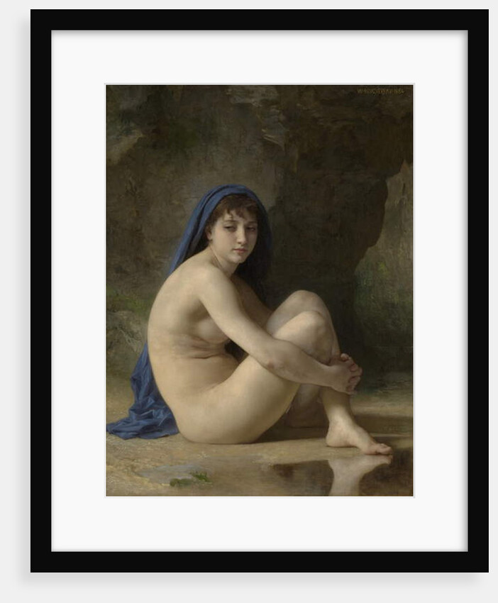 Seated Nude, 1884 by William-Adolphe Bouguereau
