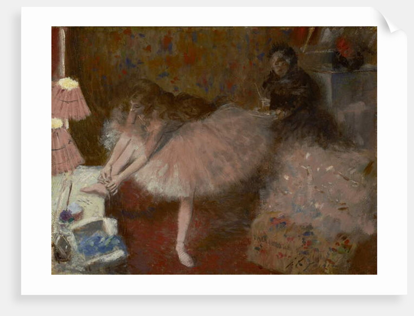 Dancer in her Dressing Room, c.1890 by Jean Louis Forain