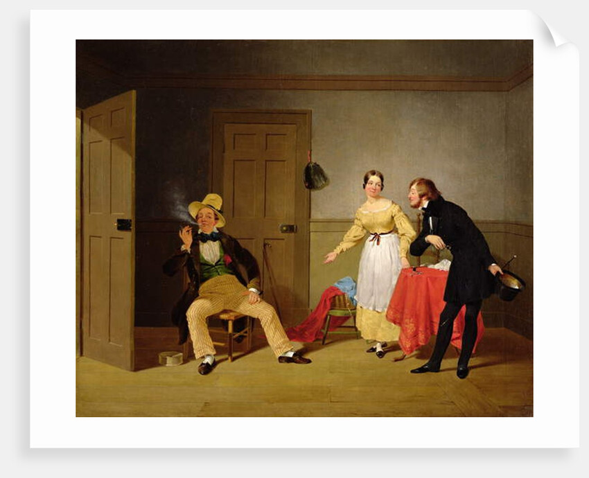 The City and Country Beaux, c.1838 by Francis William Edmonds