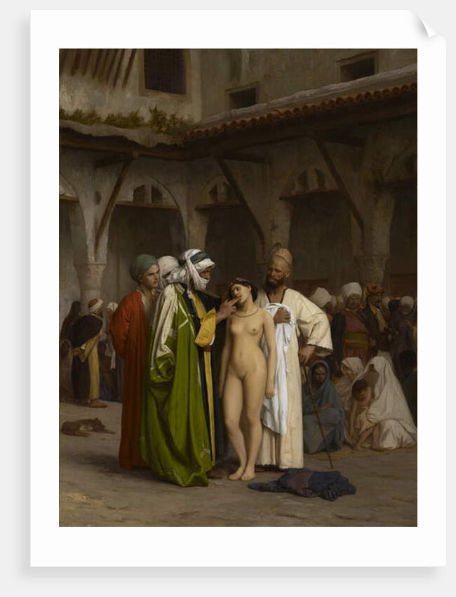 The Slave Market, 1866 by Jean Leon Gerome