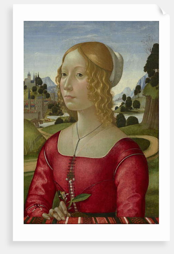 Portrait of a Lady, c.1490 by Domenico (1449-94) Ghirlandaio