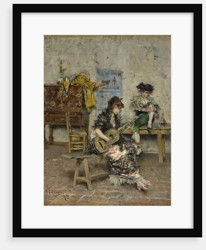 A Guitar Player, 1872 by Giovanni Boldini