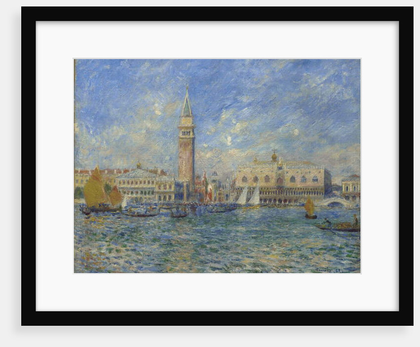 Venice, the Doge's Palace, 1881 by Pierre Auguste Renoir