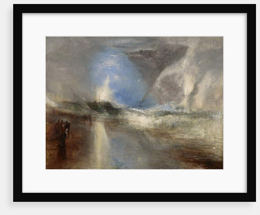 Rockets and Blue Lights to Warn Steamboats of Shoal Water, 1840 by Joseph Mallord William Turner