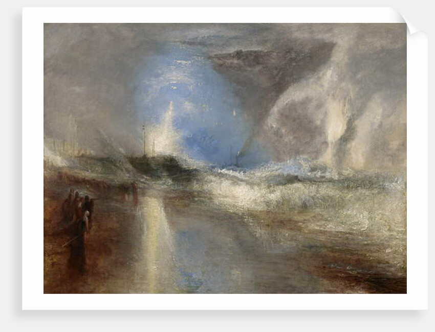 Rockets and Blue Lights to Warn Steamboats of Shoal Water, 1840 by Joseph Mallord William Turner