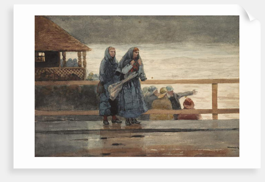 Perils of the Sea, 1881 by Winslow Homer