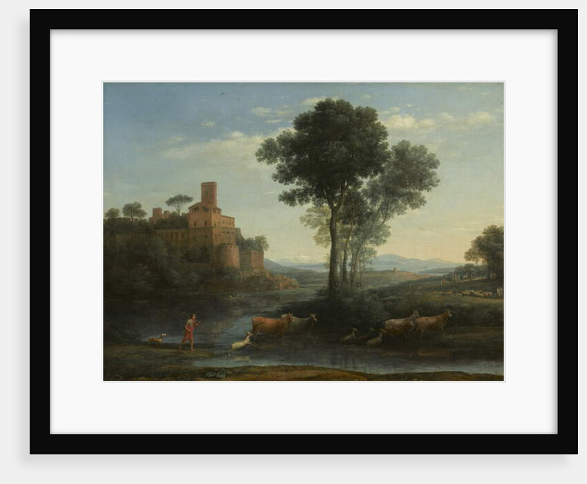 Landscape with the Voyage of Jacob, 1677 by Claude Lorrain