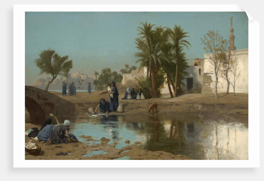 Fellah Women Drawing Water, c.1873-75 by Jean Leon Gerome