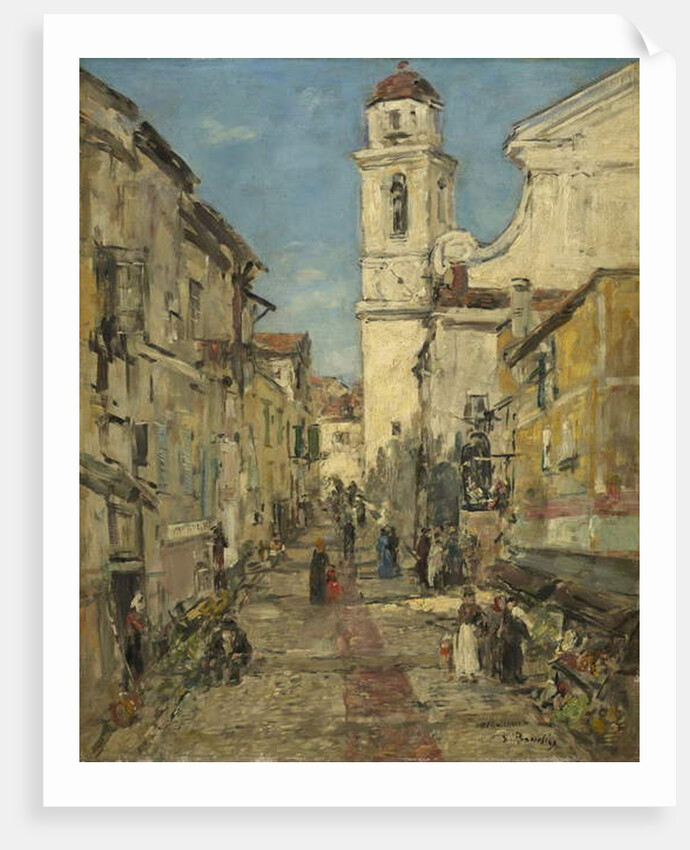 Villefranche, c.1892 by Eugene Louis Boudin