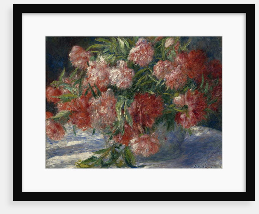 Peonies, c.1880 by Pierre Auguste Renoir