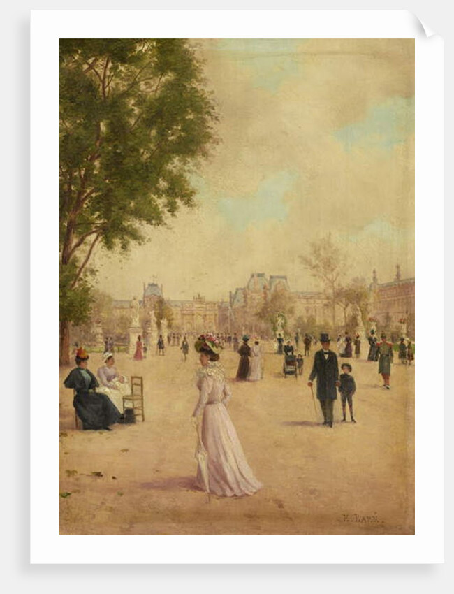 The Tuileries Gardens, after 1883 by E. Baré