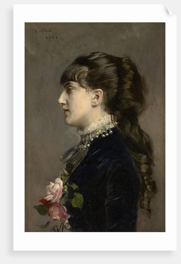 Madame Céline Leclanché, 1881 by Giovanni Boldini