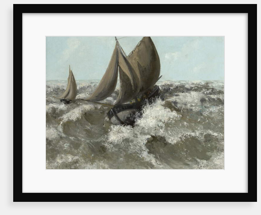 The Sailboat, c.1869 by Gustave Courbet
