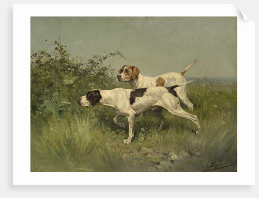 Two Pointers, c.1850-97 by Charles Oliver de Penne