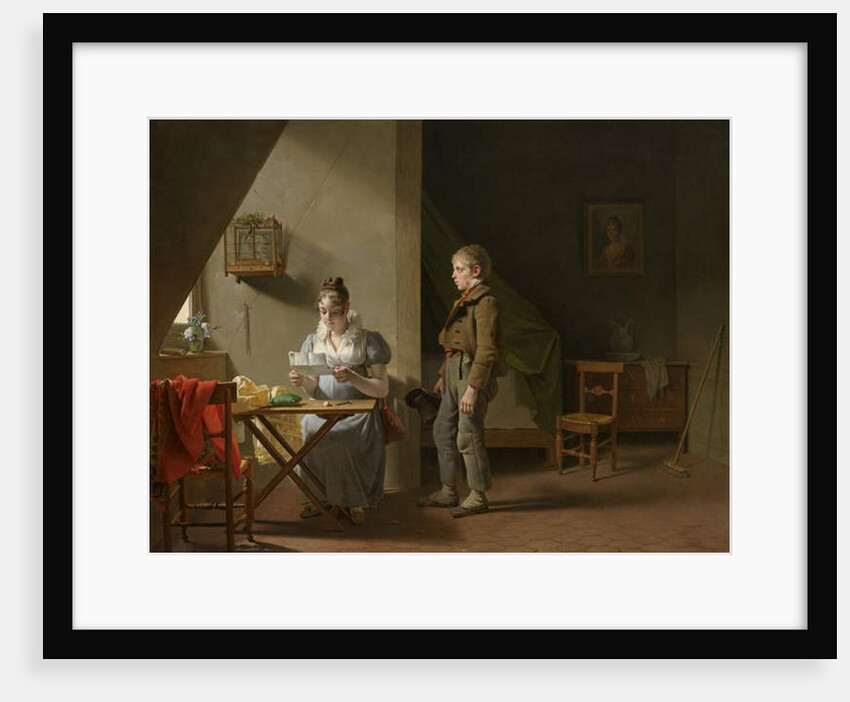 The Messenger, 1815 by Martin Drolling