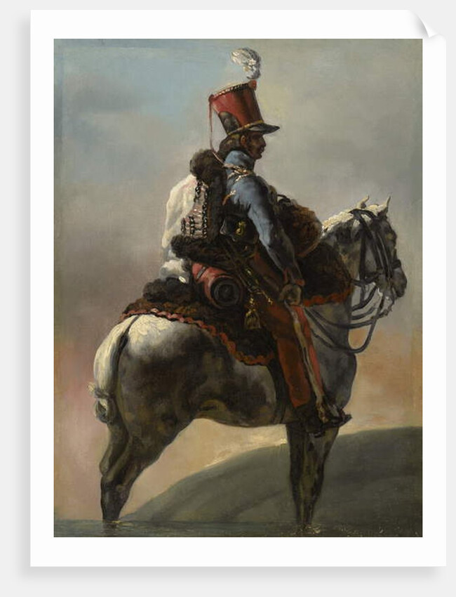 Study after 'Trumpeter of the Hussars', c.1815-27 by Theodore Gericault