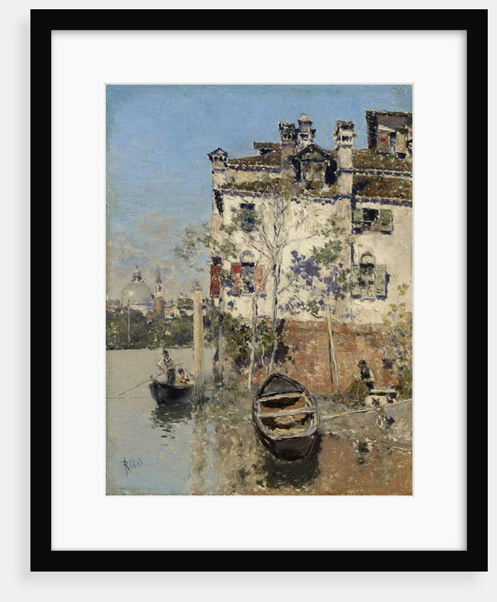 Venice, House on the Canal, c.1900 by Martin Rico y Ortega