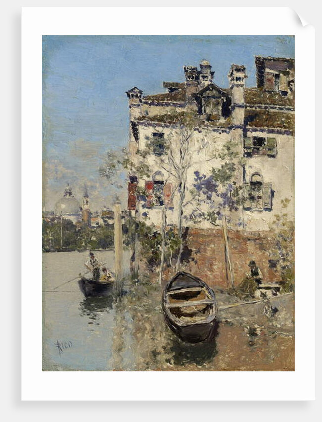 Venice, House on the Canal, c.1900 by Martin Rico y Ortega