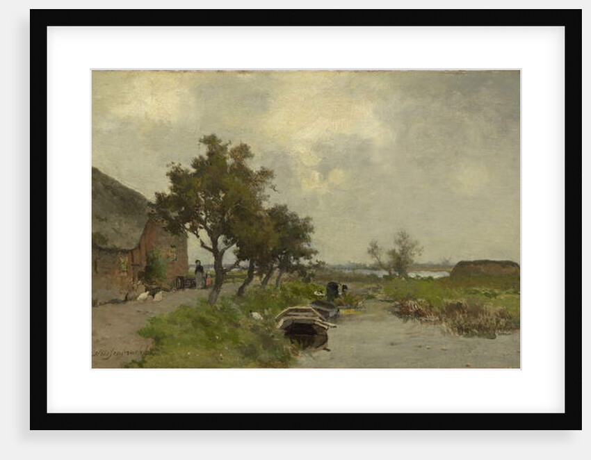 Washing Clothes, c.1850-80 by Johannes Hendrik Weissenbruch