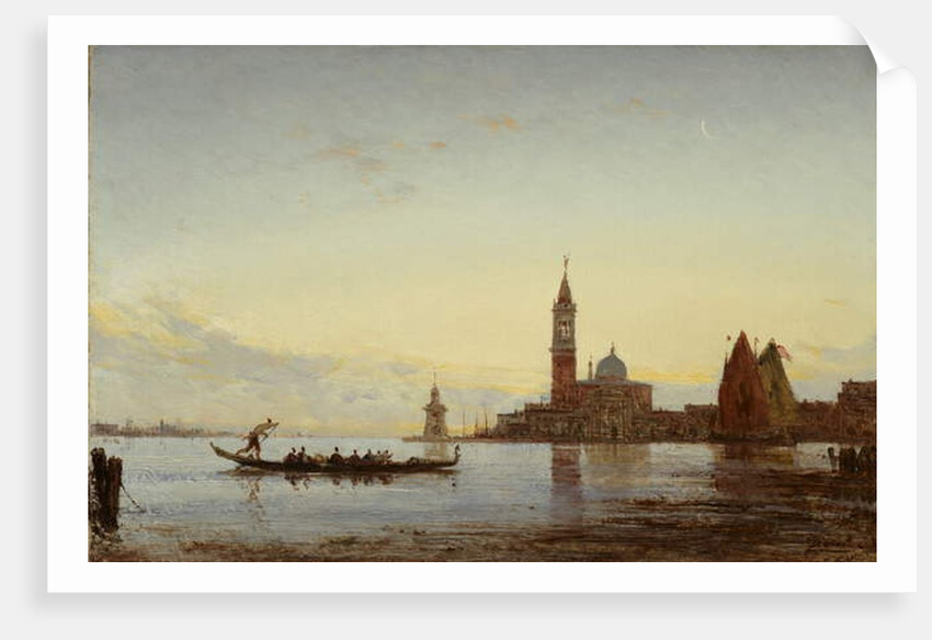 The Grand Canal, Venice, c.1865 by Felix Ziem