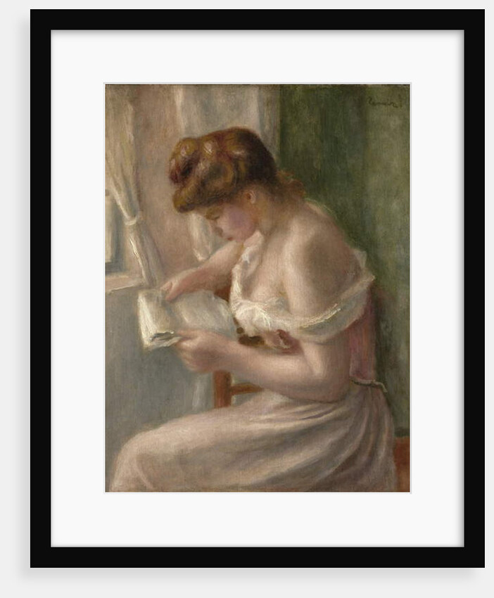 Woman Reading, c.1895 by Pierre Auguste Renoir