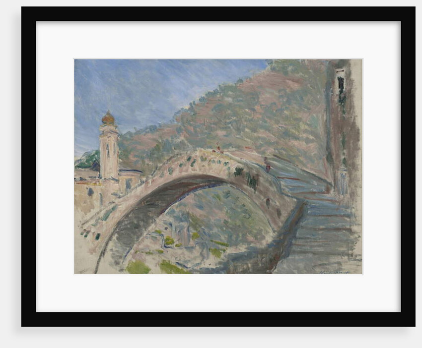 Bridge at Dolceacqua, 1884 by Claude Monet