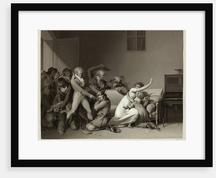 Second Scene of Burglars: The Burglars Arrested, 1810 by Louis Leopold Boilly