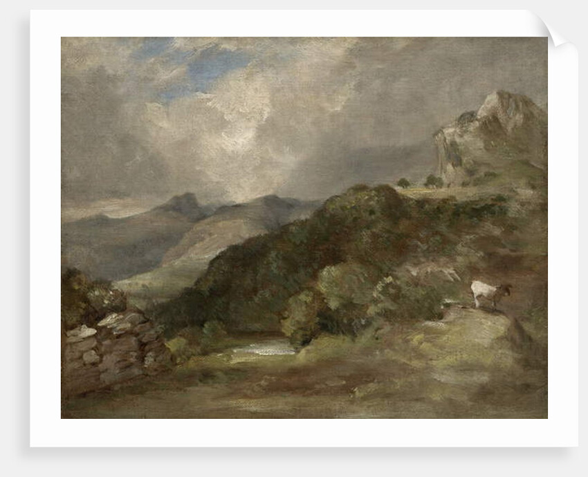 Bow Fell, Cumberland, 1807 by John Constable