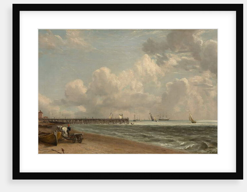 Yarmouth Jetty, c.1822-23 by John Constable
