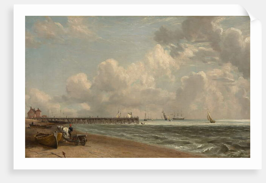 Yarmouth Jetty, c.1822-23 by John Constable