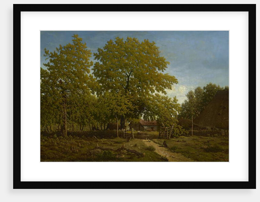 Farm in the Landes, 1844-67 by Theodore Rousseau