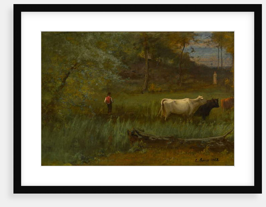 A Pastoral, c.1882-85 by George Snr. Inness