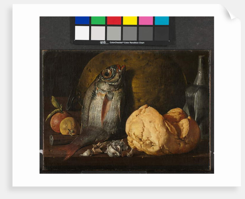 Still Life with Fish, Bread and Kettle, c.1772 by Luis Menendez or Melendez