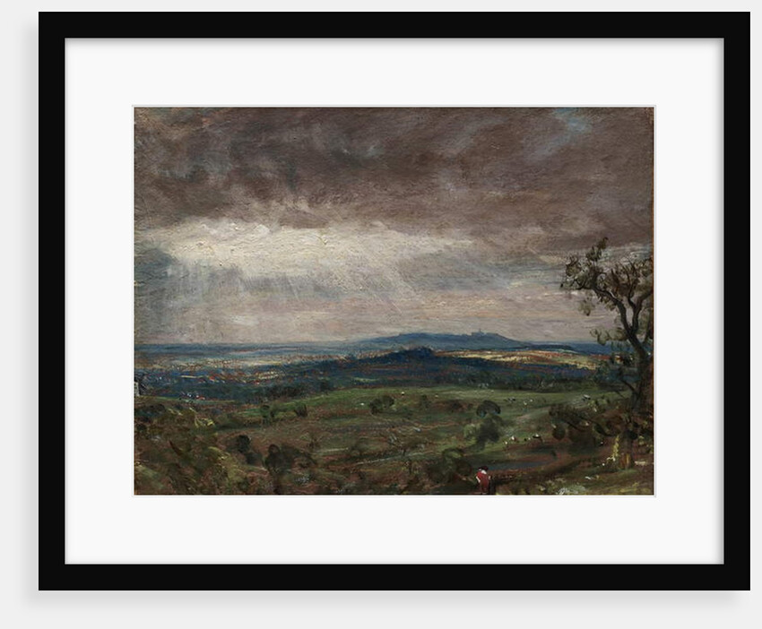 Hampstead Heath, Looking Toward Harrow, c.1821 by John Constable