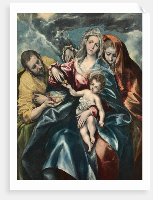 The Holy Family with Mary Magdalen, c.1590-95 by El (1541-1614) Greco