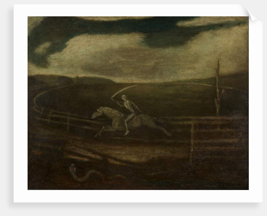 The Race Track, or Death on a Pale Horse, c.1896-1908 by Albert Pinkham Ryder