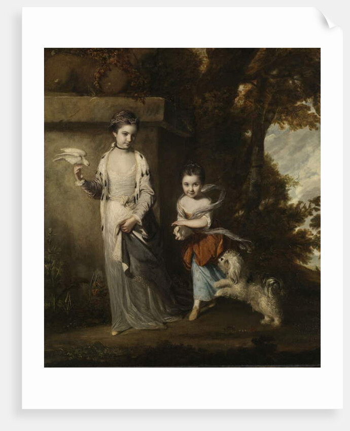 Portrait of the Ladies Amabel and Mary Jemima Yorke, c.1761 by Joshua Reynolds