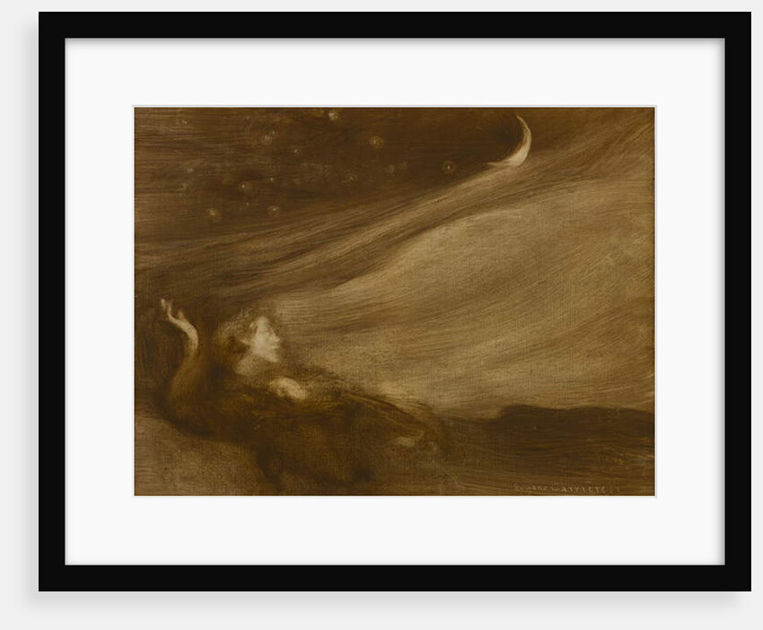 The Contemplator, 1901 by Eugene Carriere