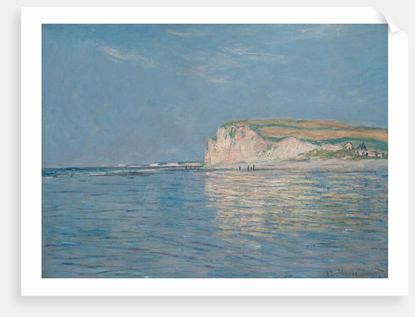 Low Tide at Pourville, near Dieppe, 1882 by Claude Monet