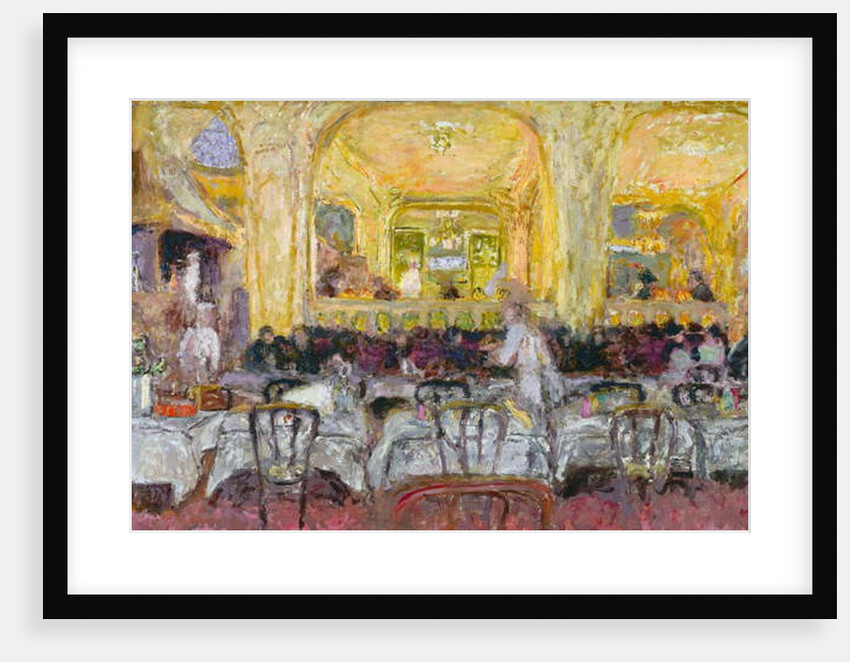 Café Wepler, c.1908-10, reworked in 1912 by Edouard Vuillard