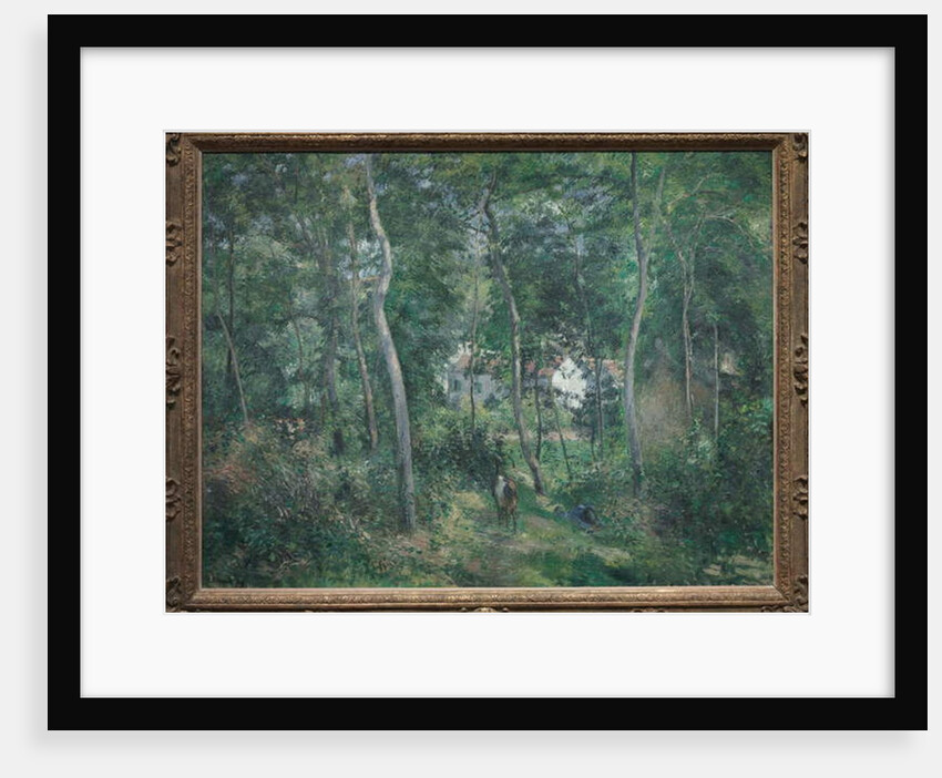 Edge of the Woods Near L'Hermitage, Pontoise, 1879 by Camille Pissarro