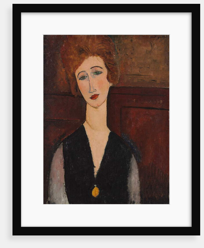 Portrait of a Woman, c.1917-18 by Amedeo Modigliani
