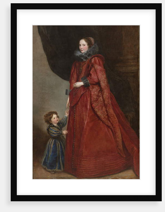 Portrait of a Woman and Child, c.1623-25 by Anthony van Dyck