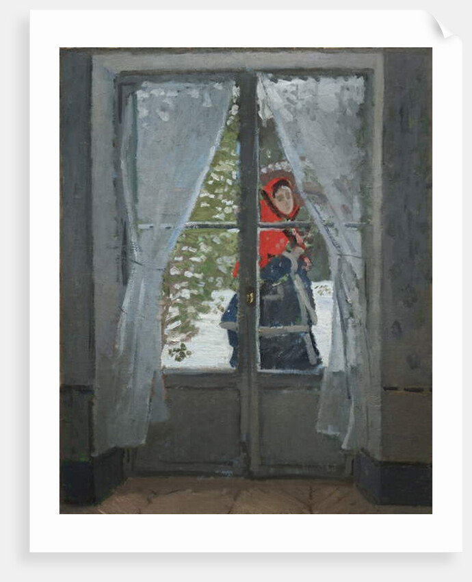 The Red Kerchief, c.1868-73 by Claude Monet